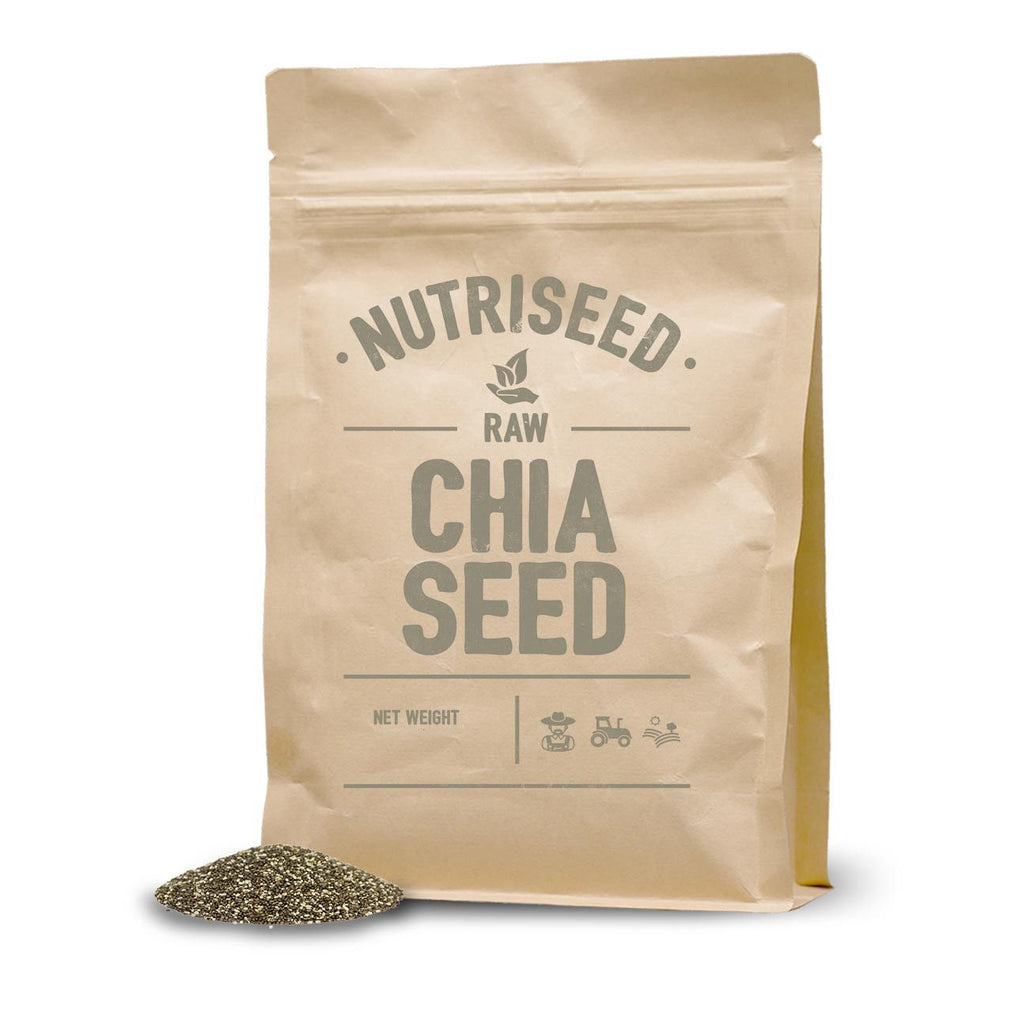 Certified Organic Chia Seeds with Omega-3 Bulk 2 Lbs, Superfood, Gluten-New